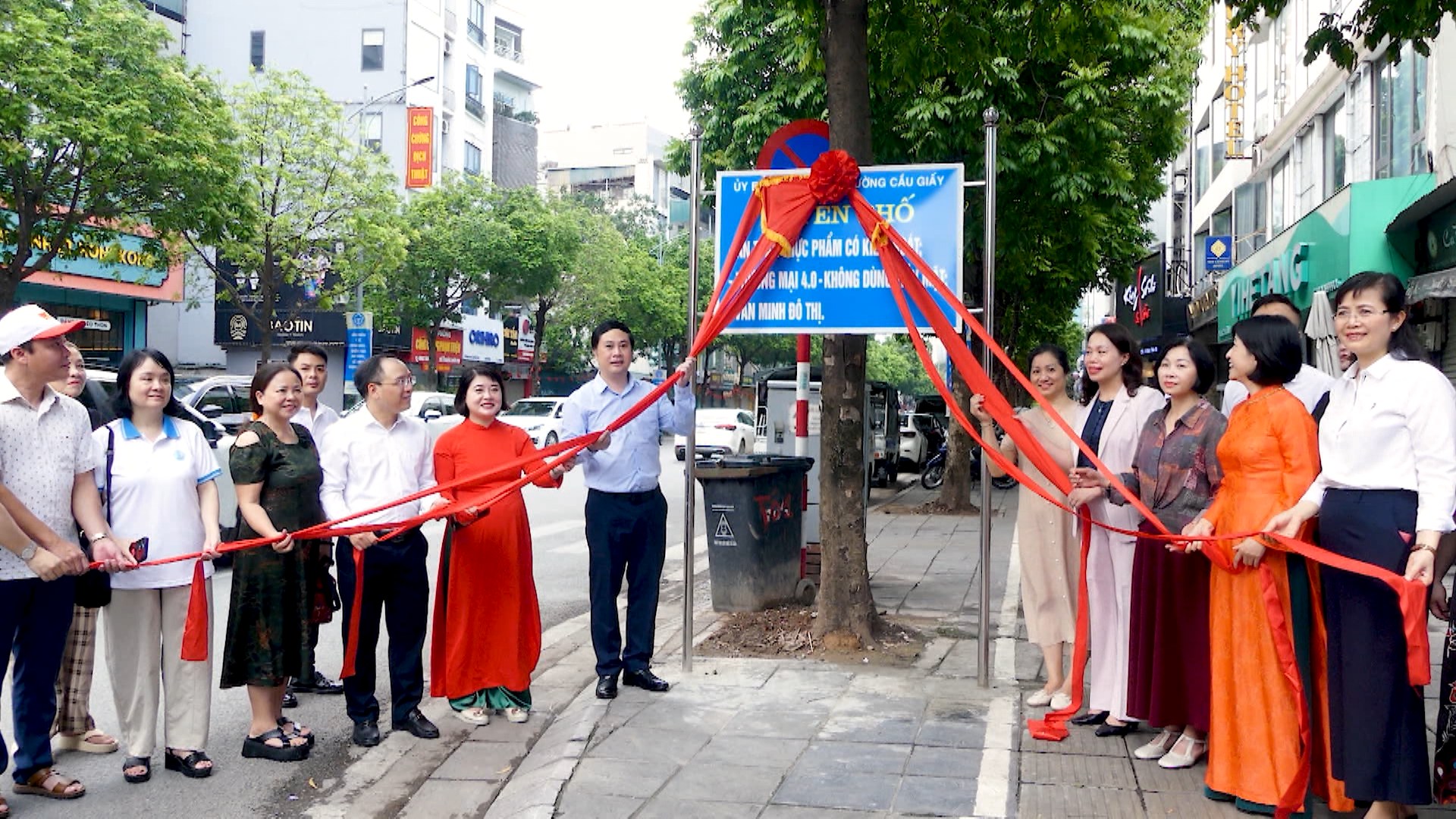 Hà Nội thí điểm xây dựng phố ẩm thực tại phường Cầu Giấy