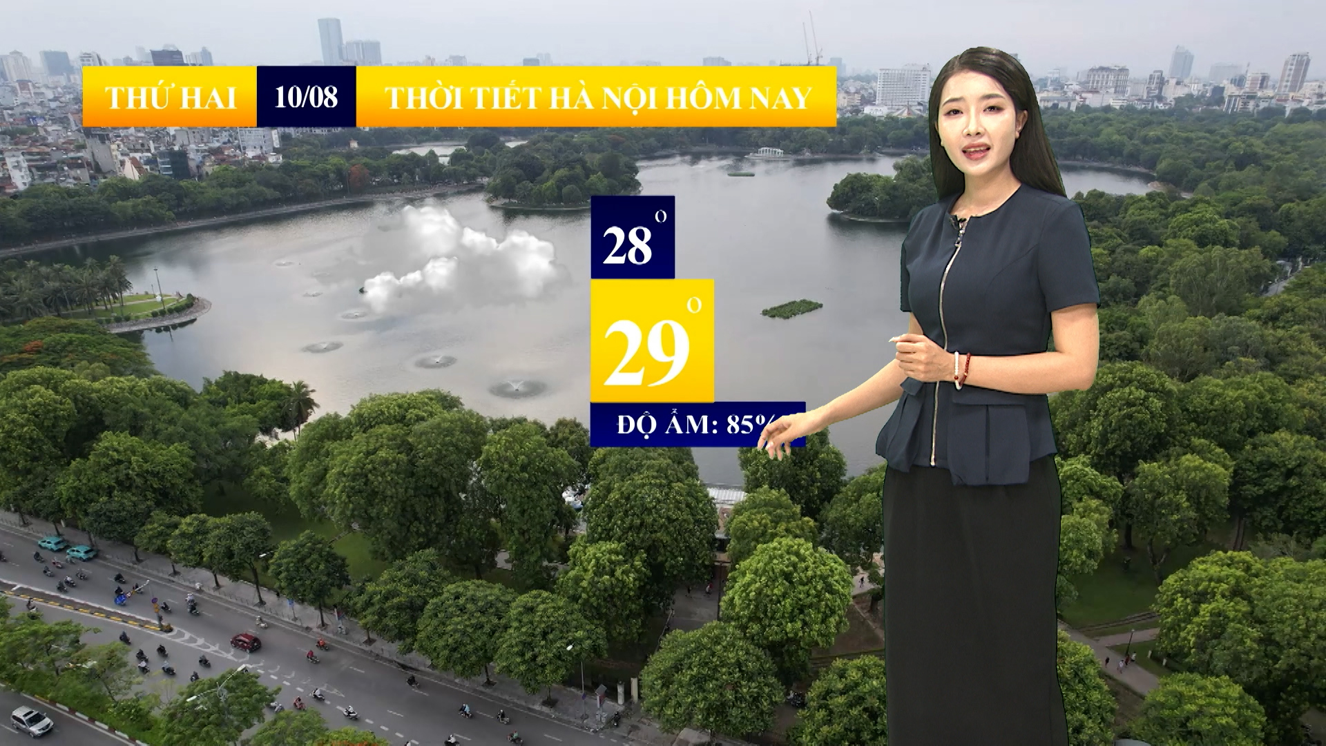 Dự báo thời tiết sáng | 10/08/2026