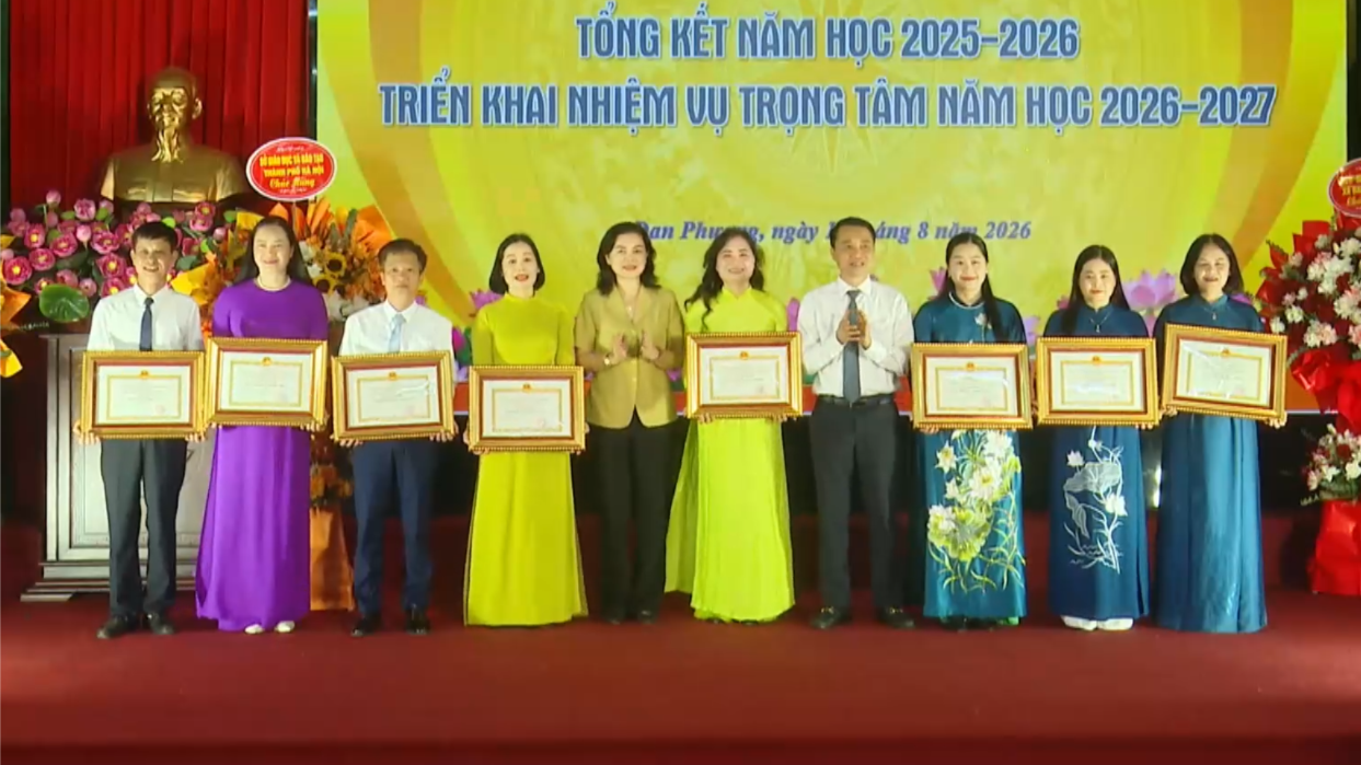 Xã Đan Phượng: Nâng cao chất lượng giáo dục, đẩy mạnh chuyển đổi số 