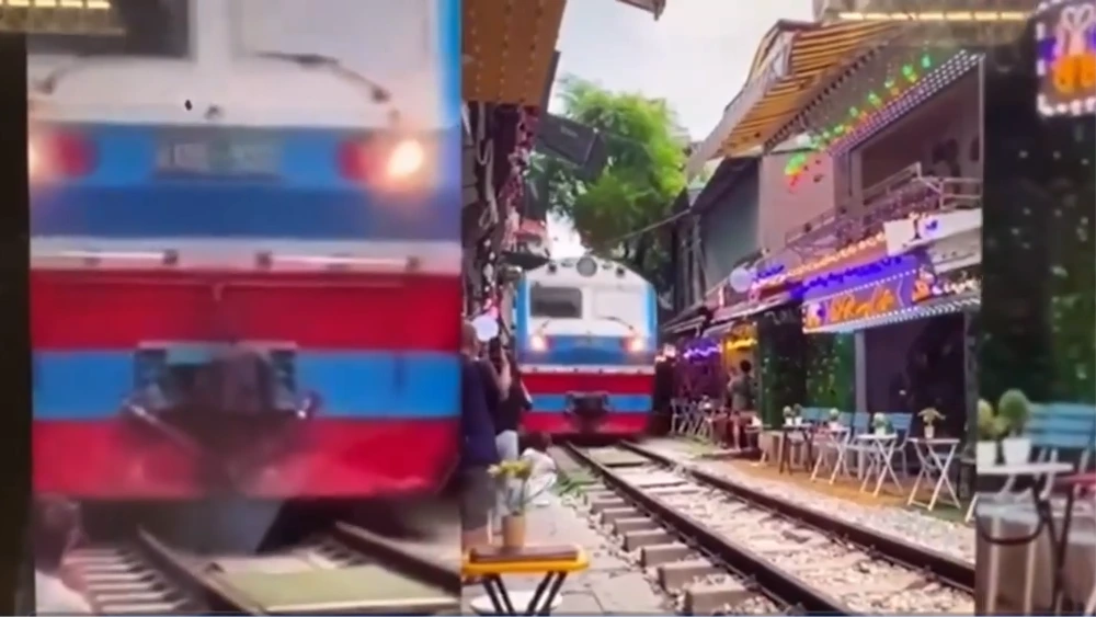Xác minh cô gái trẻ va chạm với tàu hoả