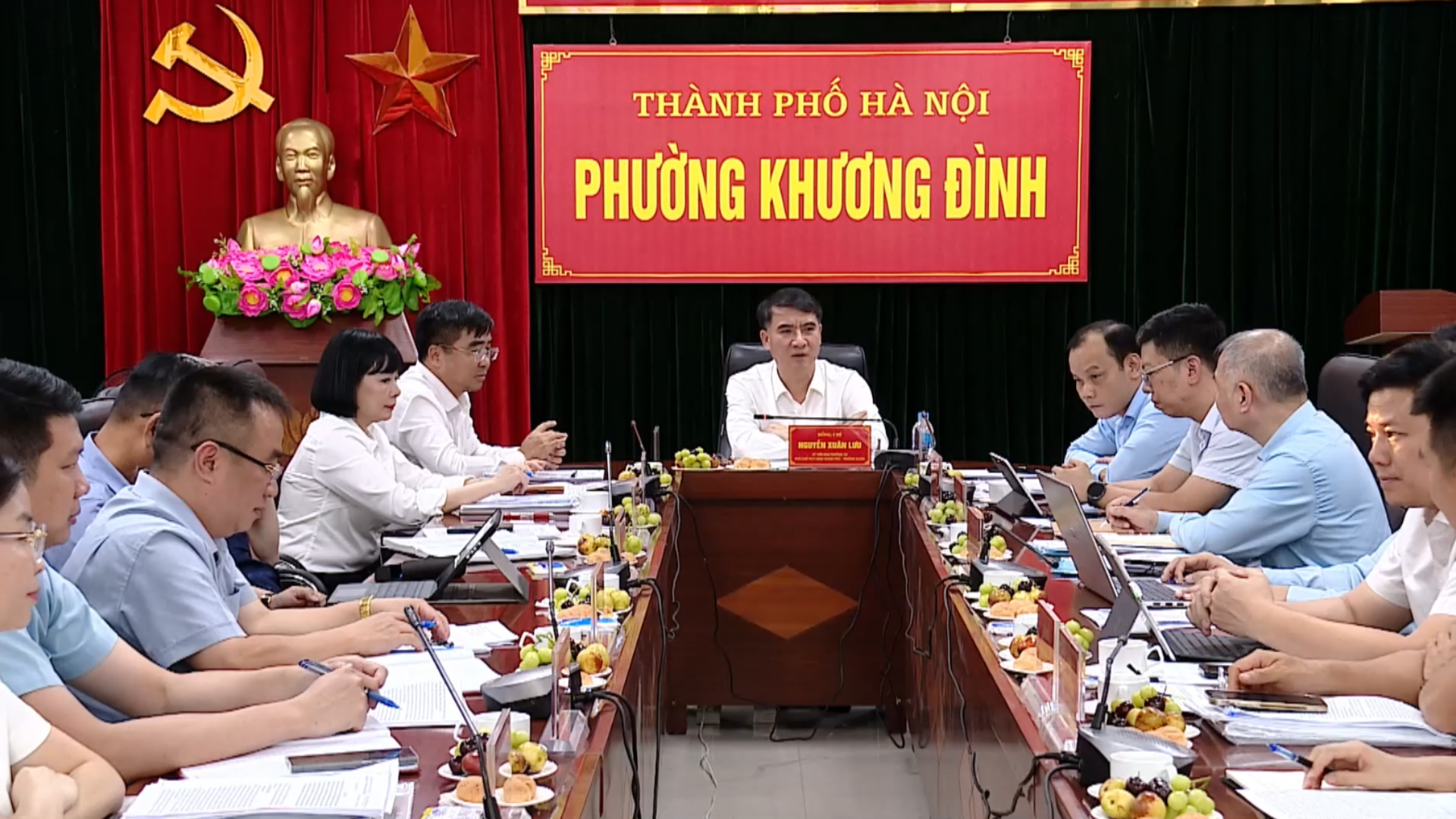 Phường Khương Đình tập trung kiện toàn bộ máy, nâng cao chất lượng cán bộ