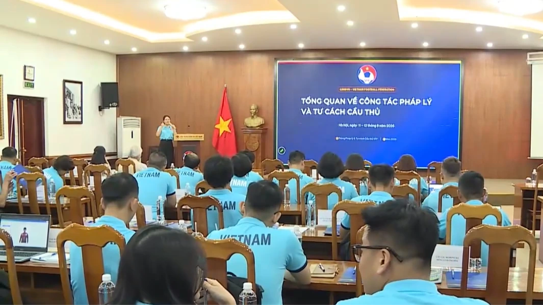 Hội thảo công tác pháp lý và tư cách cầu thủ năm 2026