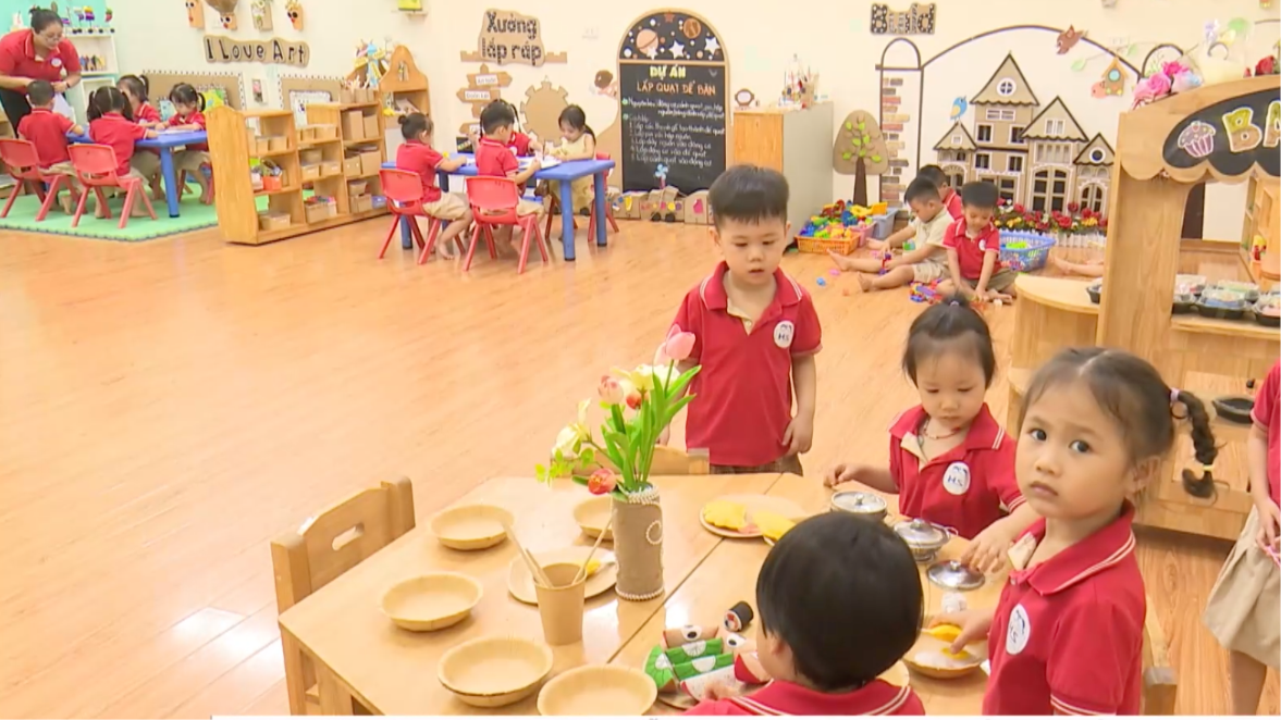 Phường Kim Liên ổn định hệ thống trường học sau sắp xếp