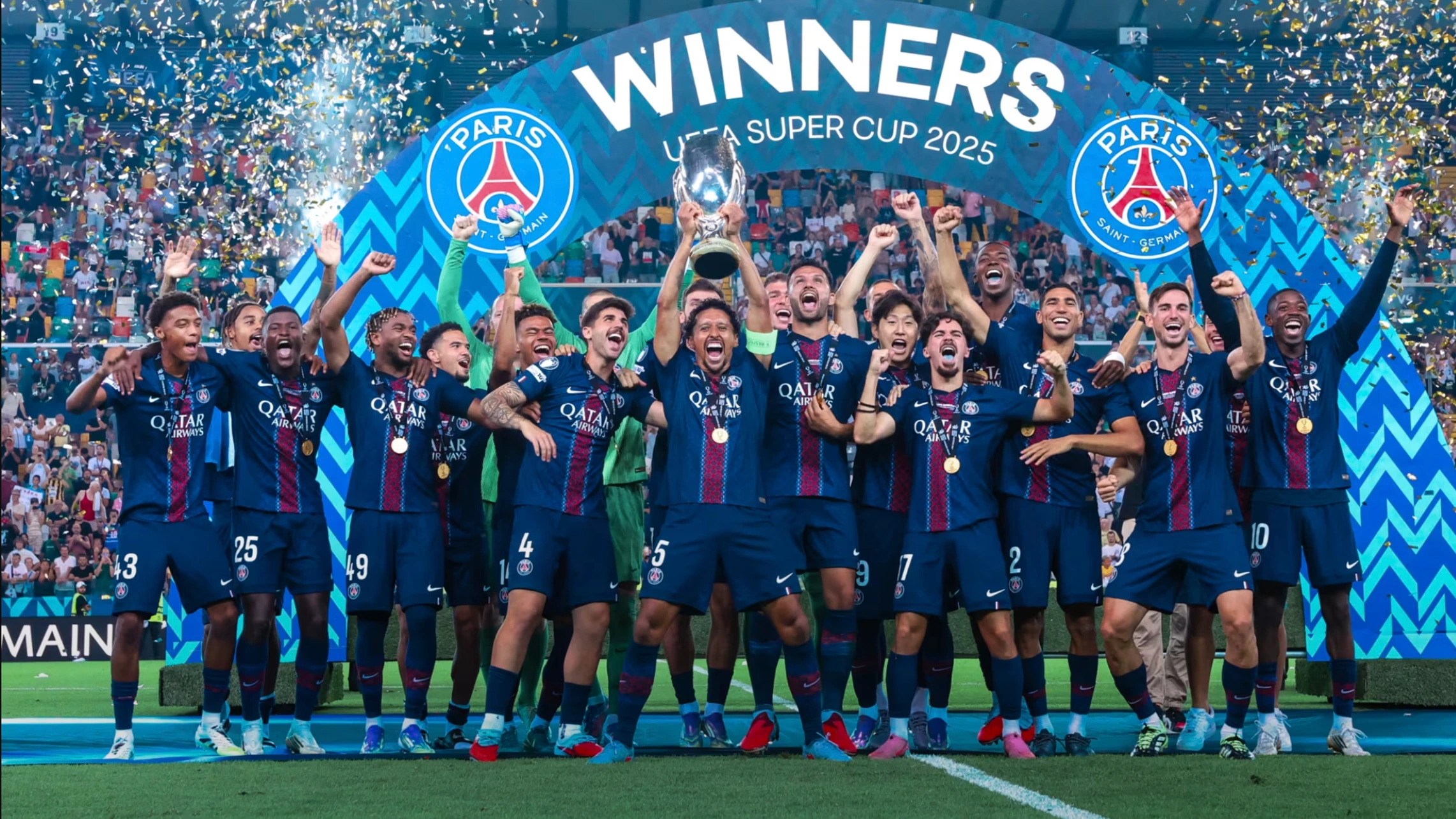 PSG bảo vệ thành công danh hiệu Siêu cúp châu Âu