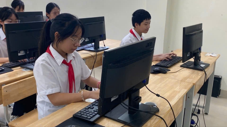 Phường Hà Đông đẩy mạnh ứng dụng chuyển đổi số trong trường học
