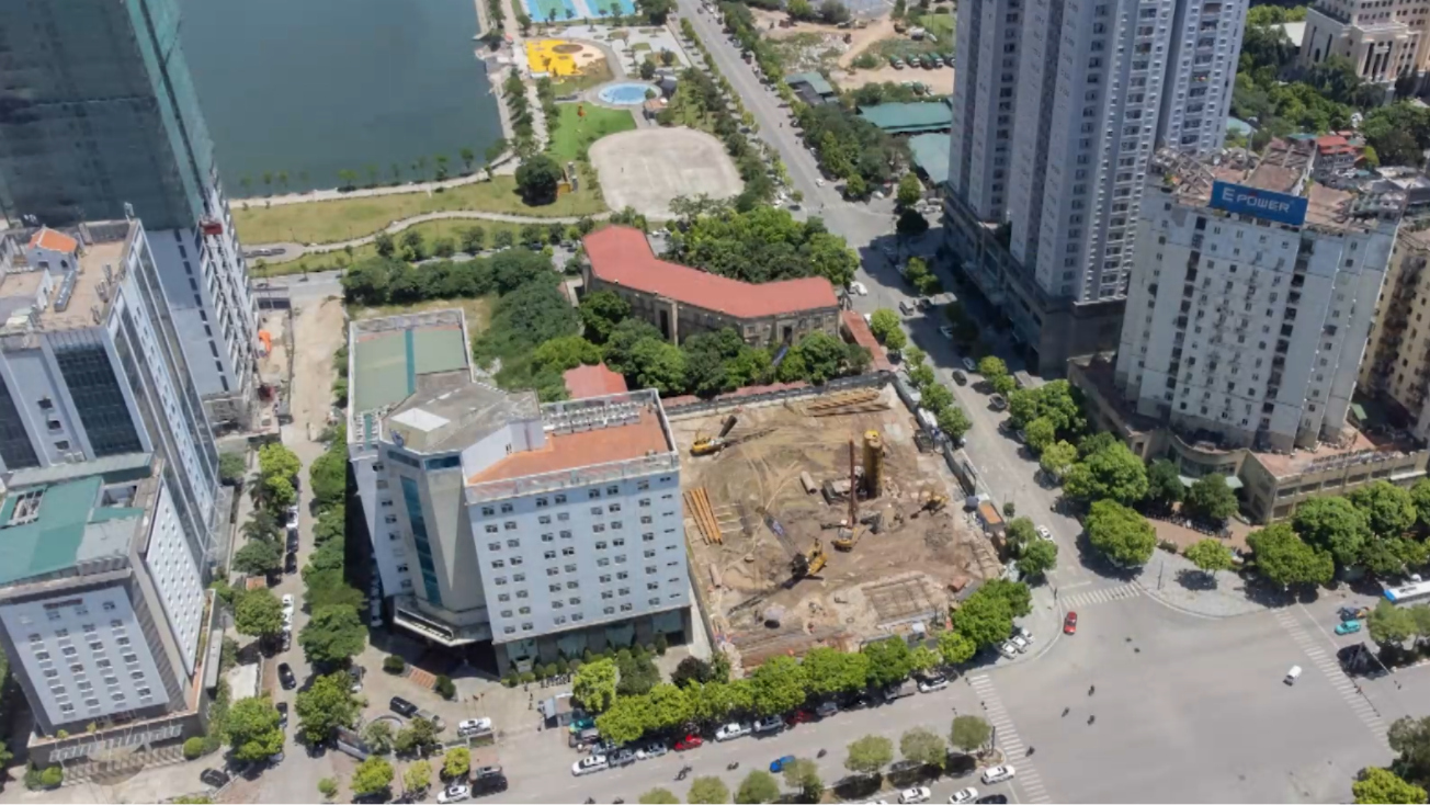 Dự án Constrexim Plaza tái khởi động sau nhiều năm đình trệ