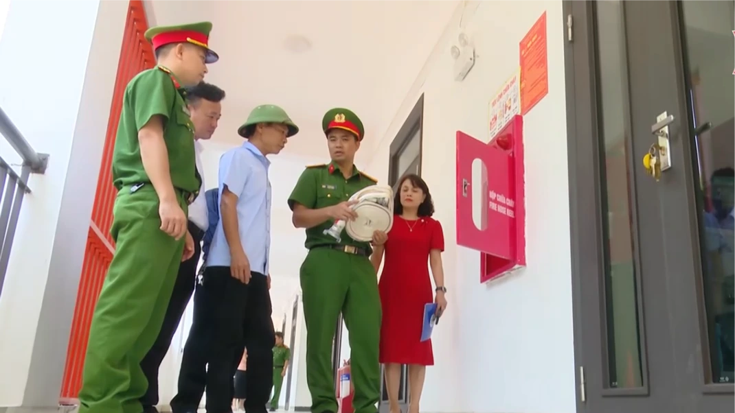 Đảm bảo an toàn phòng cháy các nhà trường năm học mới