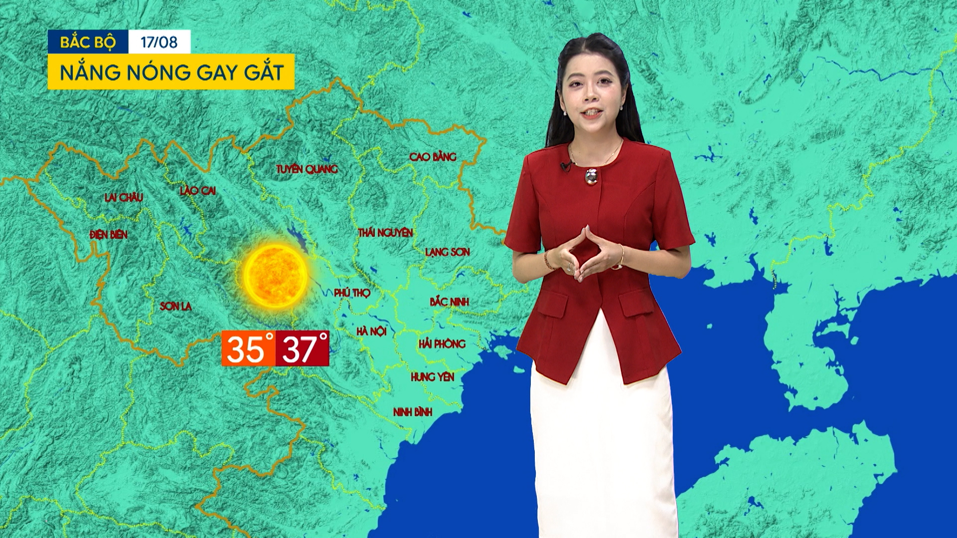 Dự báo thời tiết tối | 17/08/2026