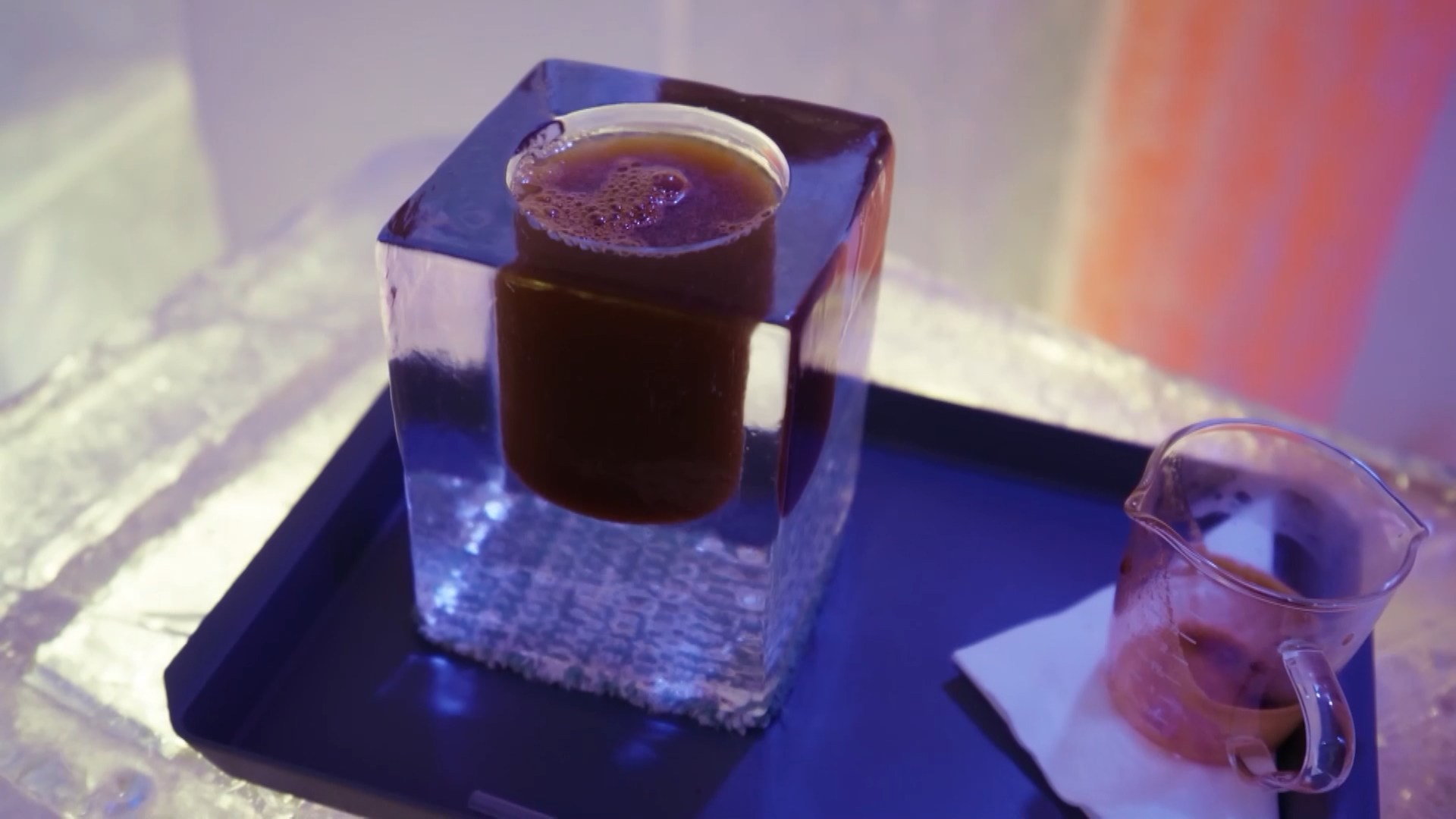 Độc đáo quán cà phê băng tại Seoul (Hàn Quốc)