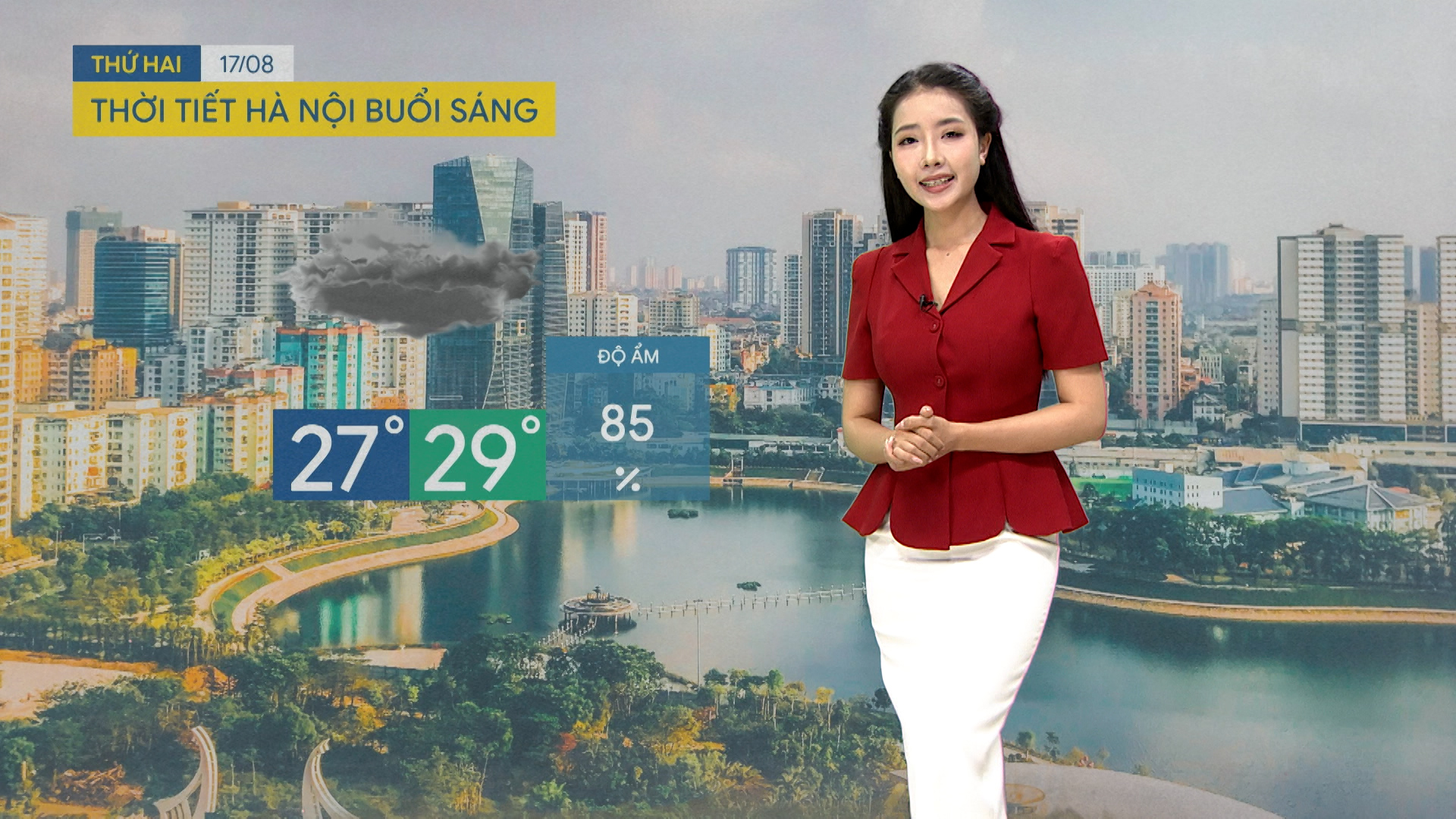 Dự báo thời tiết sáng | 17/08/2026