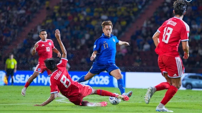 Đội tuyển Thái Lan vào chung kết ASEAN Cup 2026