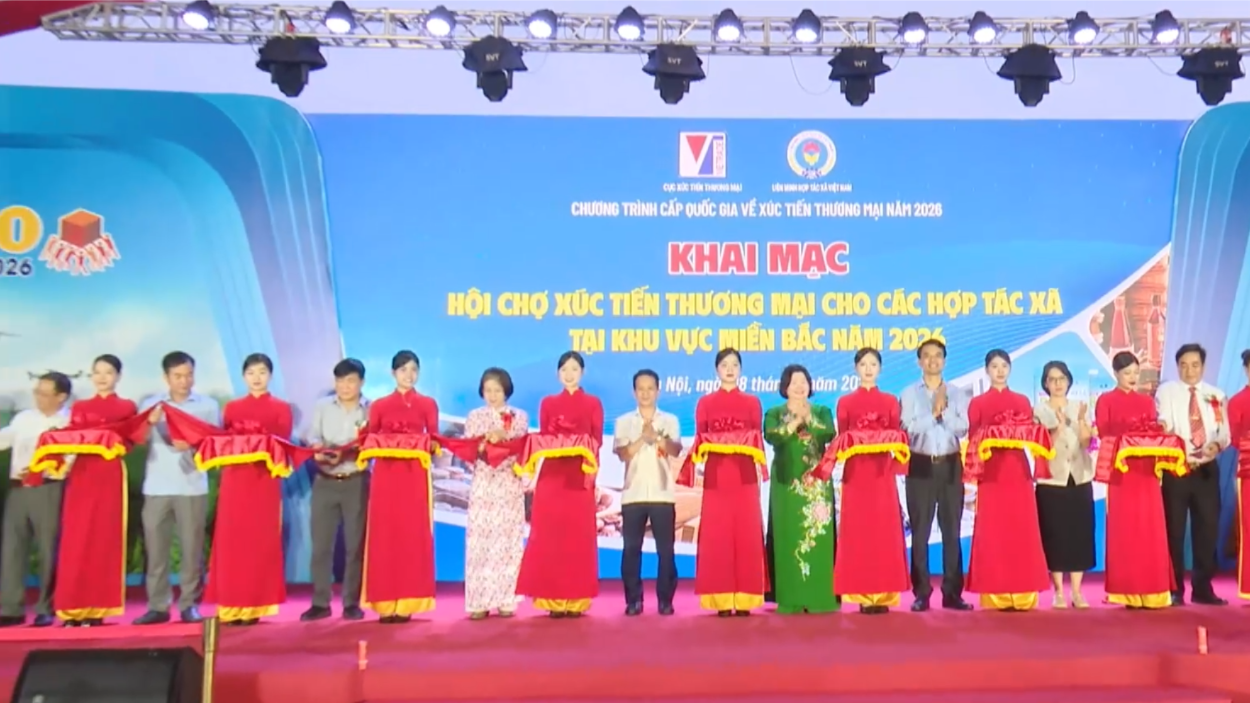 Xúc tiến thương mại hợp tác xã khu vực miền Bắc	