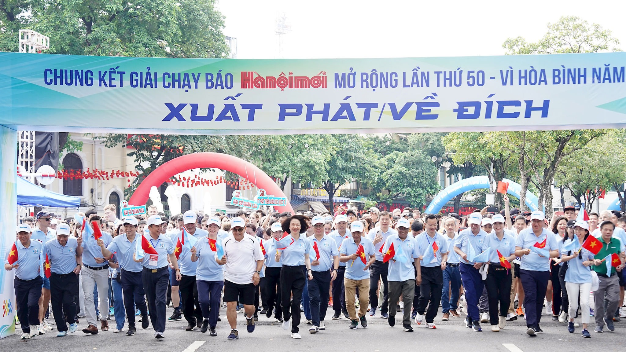 Giải chạy Báo Hà Nội Mới mở rộng công bố điều lệ
