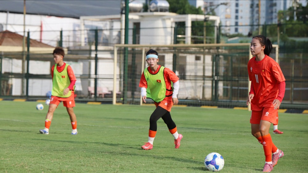 Đội tuyển U17 Việt Nam chuẩn bị cho vòng loại U17 nữ châu Á 2027