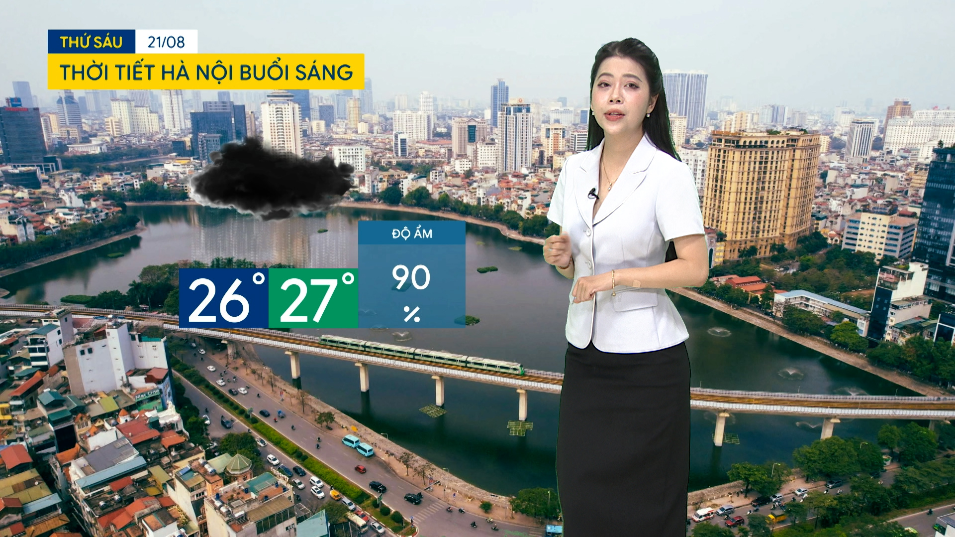 Dự báo thời tiết sáng | 21/08/2026
