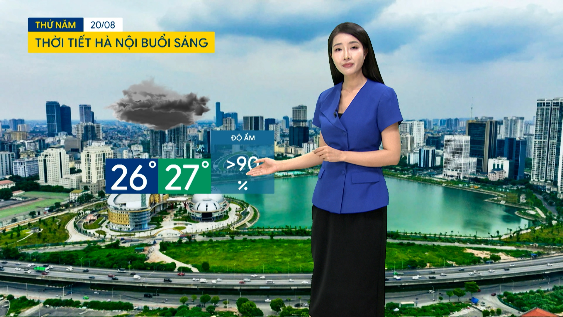 Dự báo thời tiết sáng | 20/08/2026
