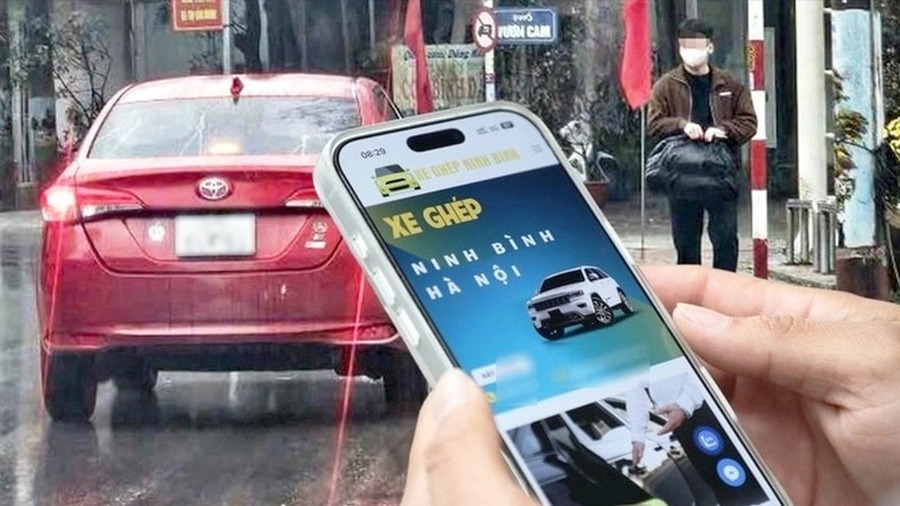 Xe cá nhân không đăng ký chở khách sẽ bị phạt nặng