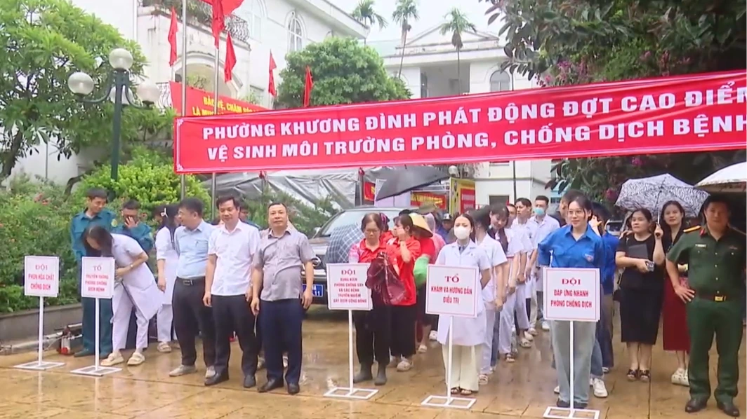 Cao điểm tổng vệ sinh môi trường phòng, chống sốt xuất huyết