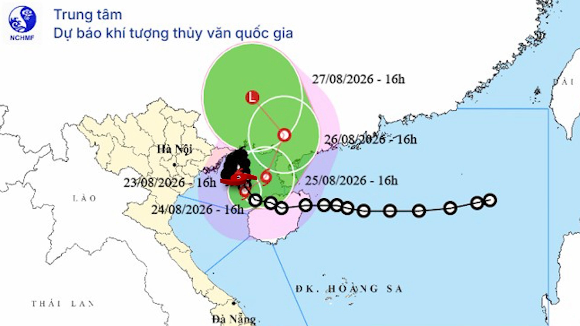 Tin bão khẩn cấp - cơn bão số 4