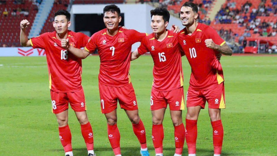 Đội tuyển Việt Nam áp sát vị trí 97 trên bảng xếp hạng FIFA