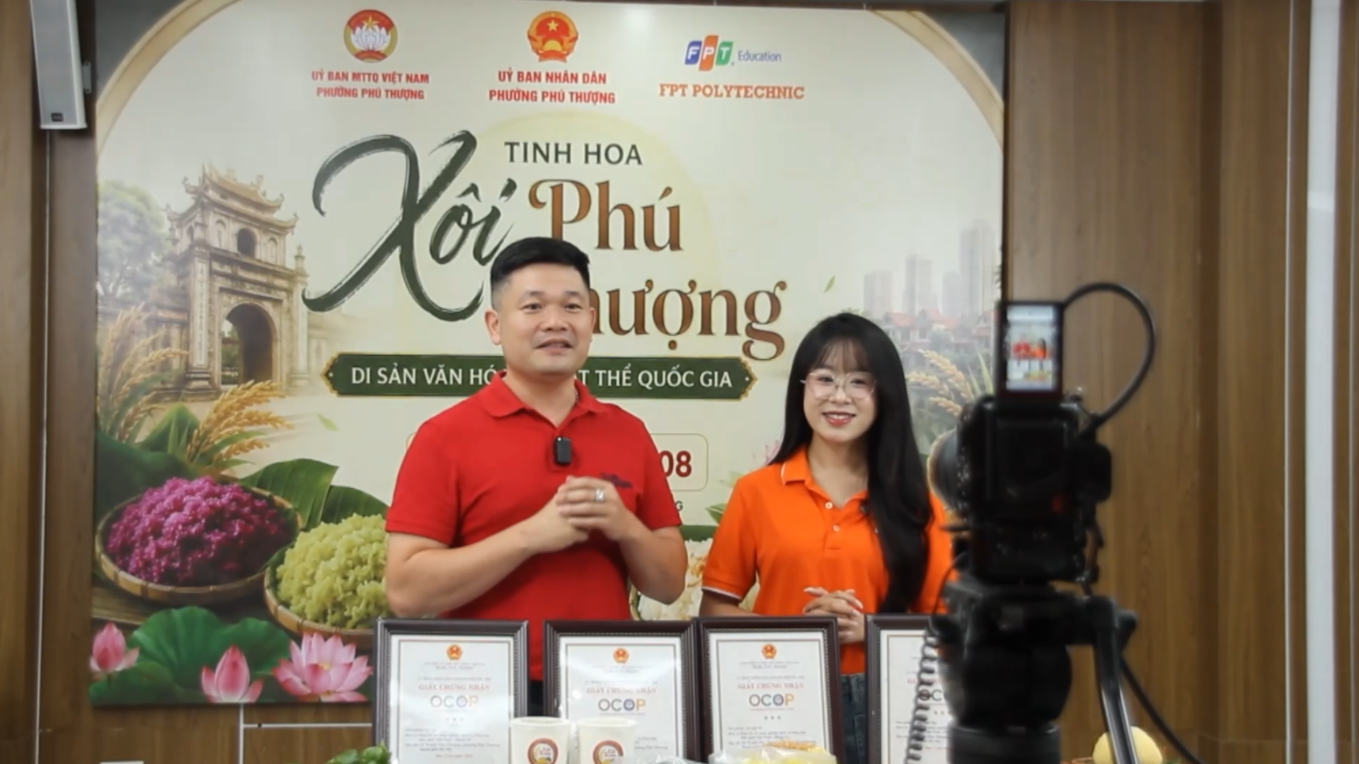 Phú Thượng đưa xôi làng nghề lên môi trường số