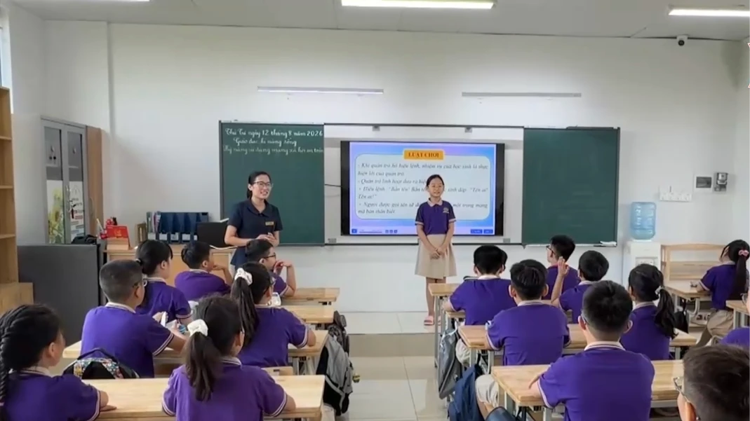 Xây dựng giáo dục chất lượng cao ở phường Hoàng Mai