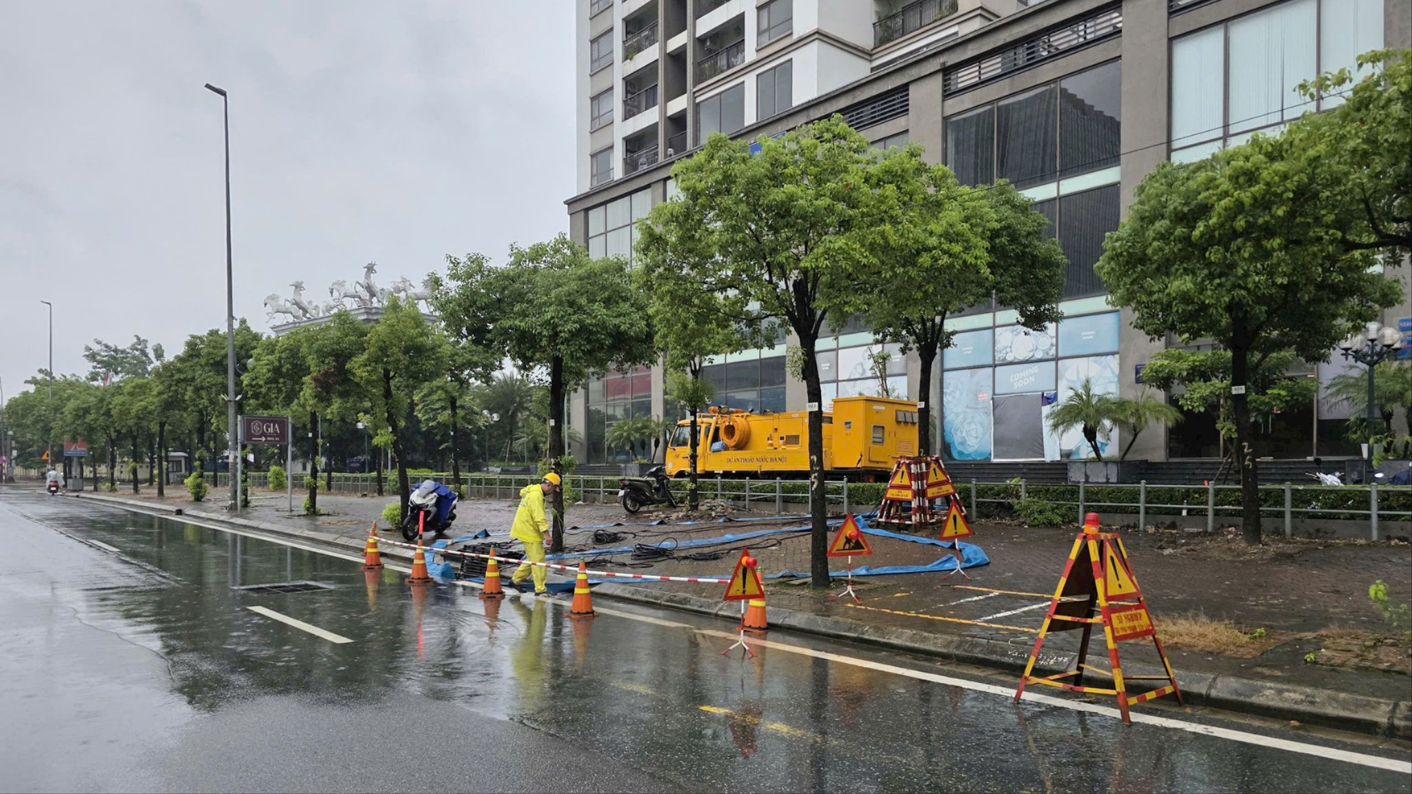 Hà Nội tiếp tục có mưa diện rộng