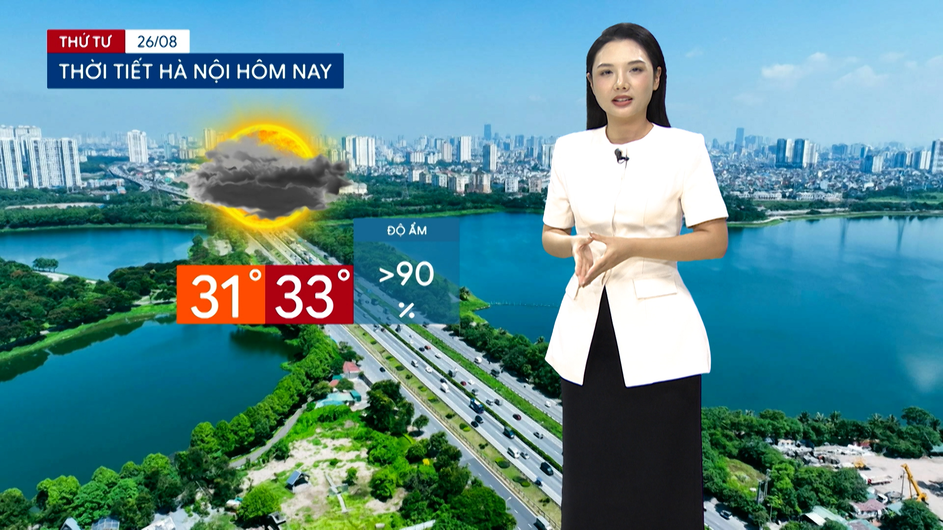Dự báo thời tiết tối | 26/08/2026