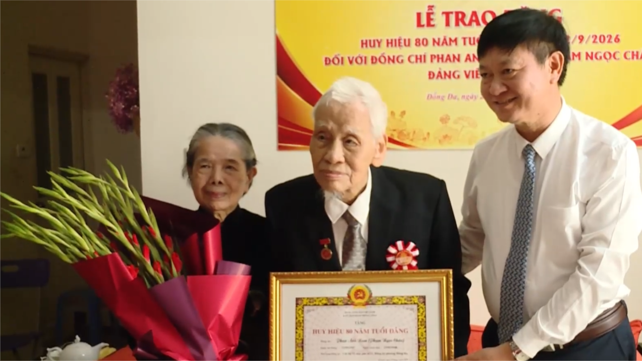 Ghi nhận cống hiến trọn đời của Đảng viên lão thành