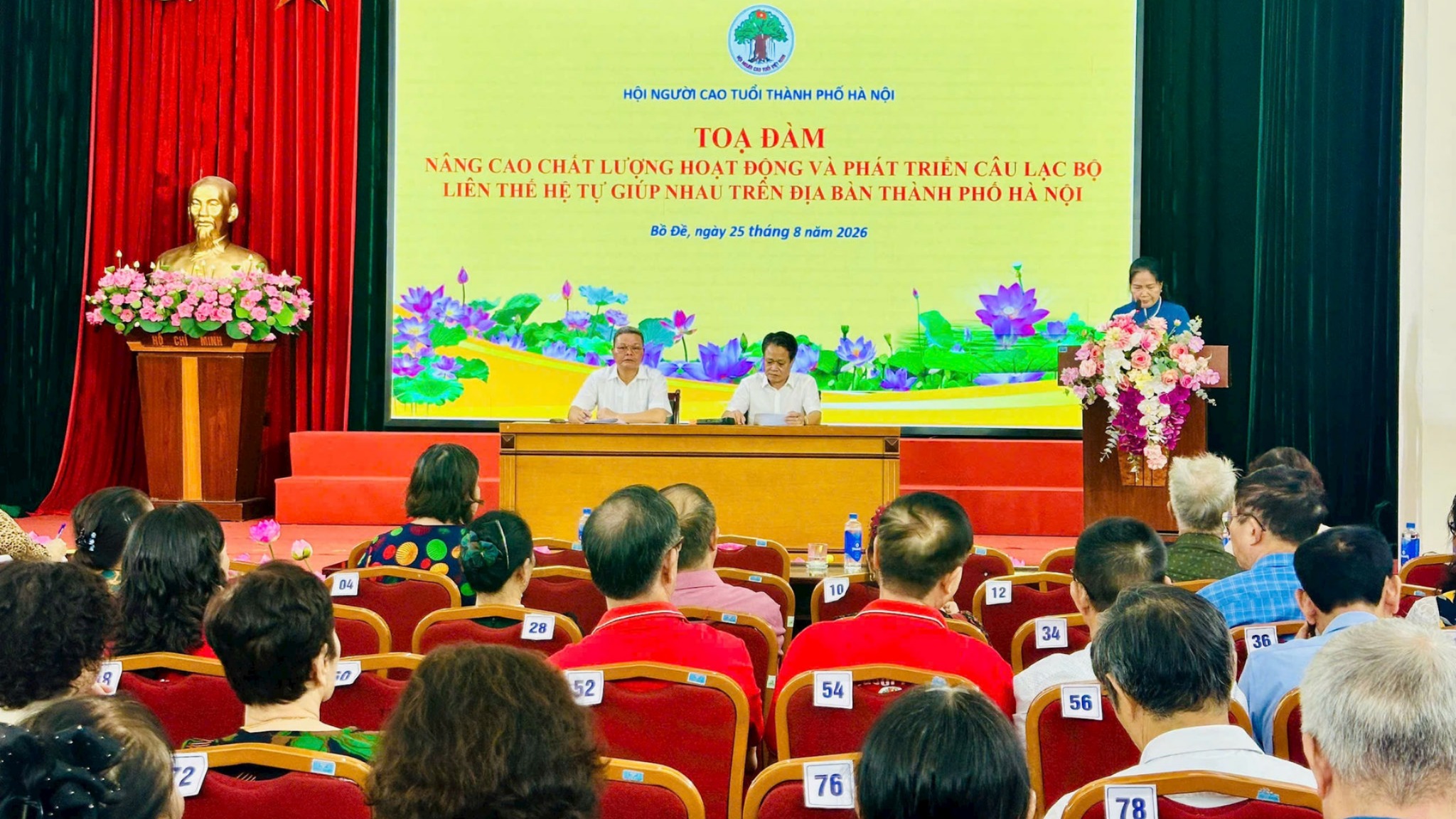Chuẩn hóa nghiệp vụ cán bộ Hội Người cao tuổi Thủ đô