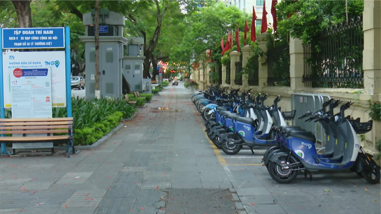 Xe đạp công cộng trong hành trình giảm phát thải 