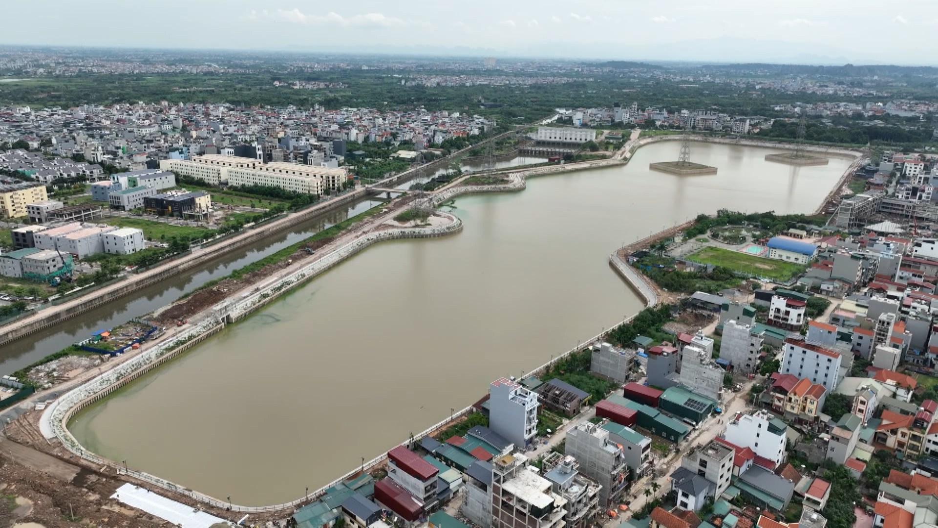 Hà Nội: Các công trình chống ngập chuẩn bị về đích