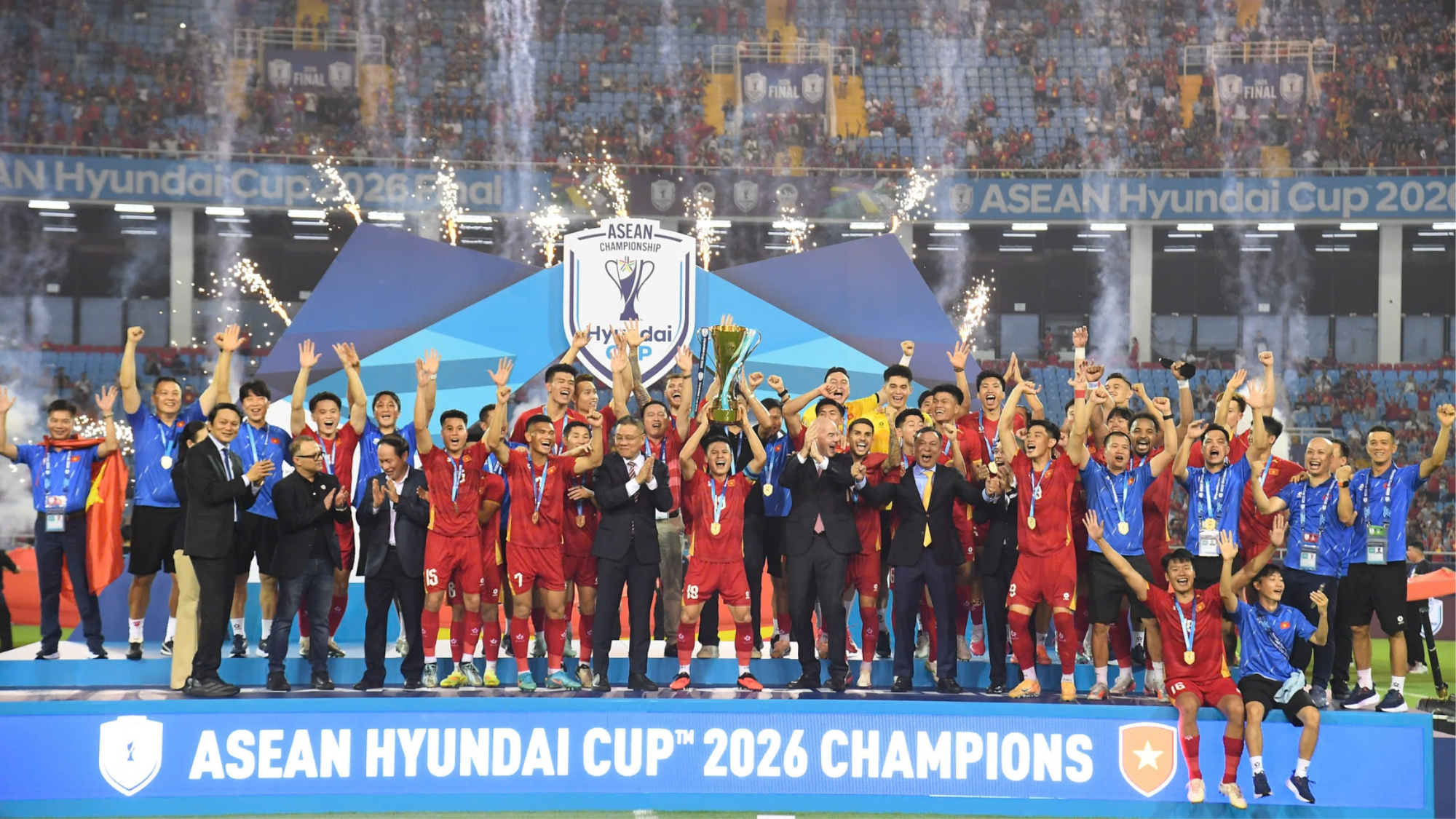 Đội tuyển Việt Nam có tỷ lệ thắng chung kết ASEAN Cup cao nhất