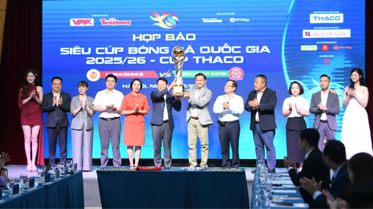 Công bố trận Siêu cúp Quốc gia 2026