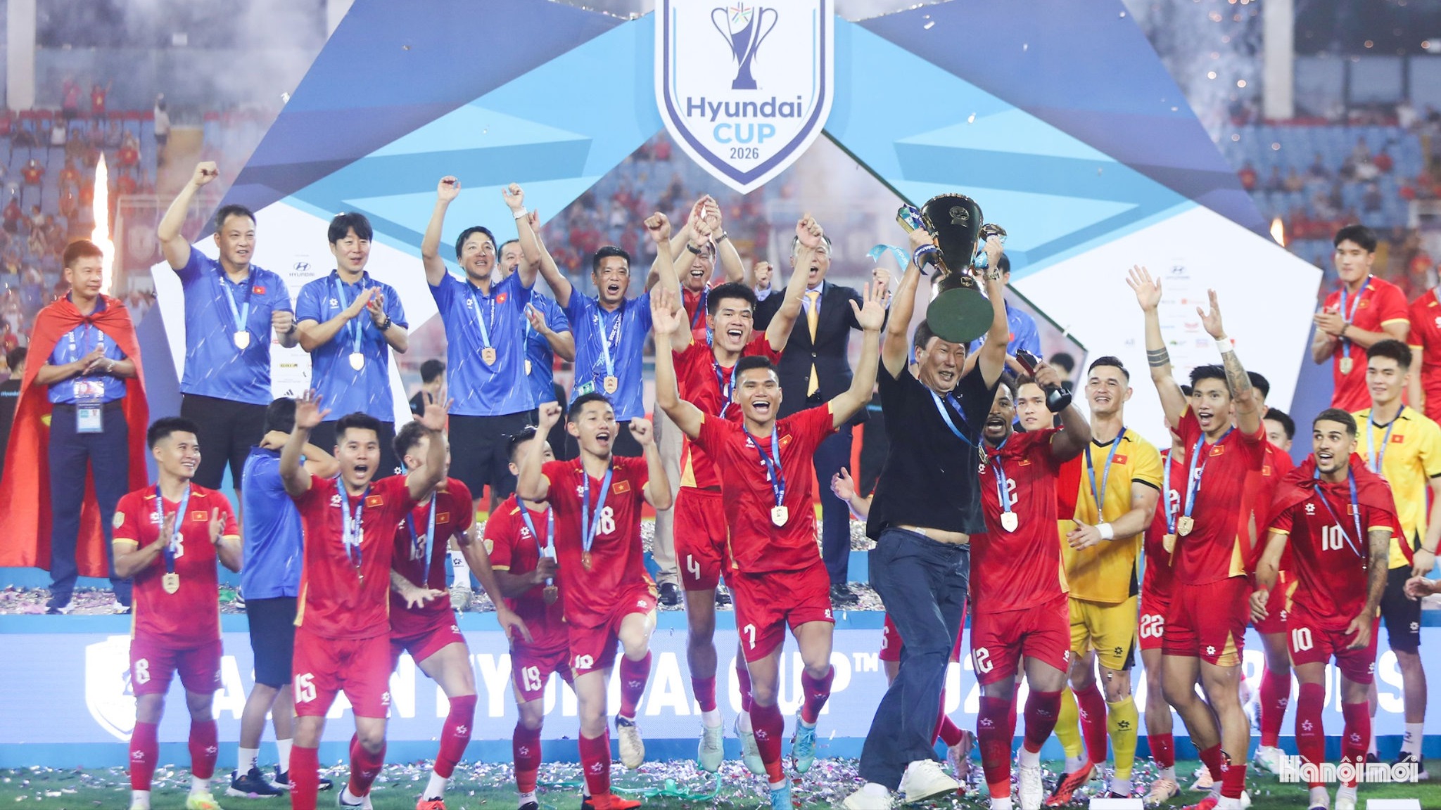 Đội tuyển Việt Nam thống trị các danh hiệu ASEAN Cup 2026