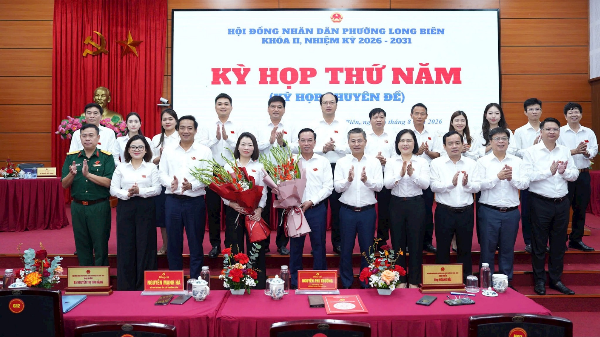 Phường Long Biên có tân Chủ tịch Hội đồng Nhân dân