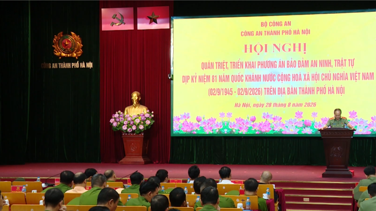 Công an Hà Nội sẵn sàng bảo đảm an ninh dịp 2/9