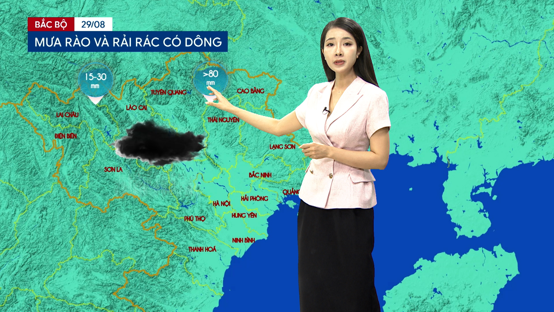 Dự báo thời tiết tối | 29/08/2026