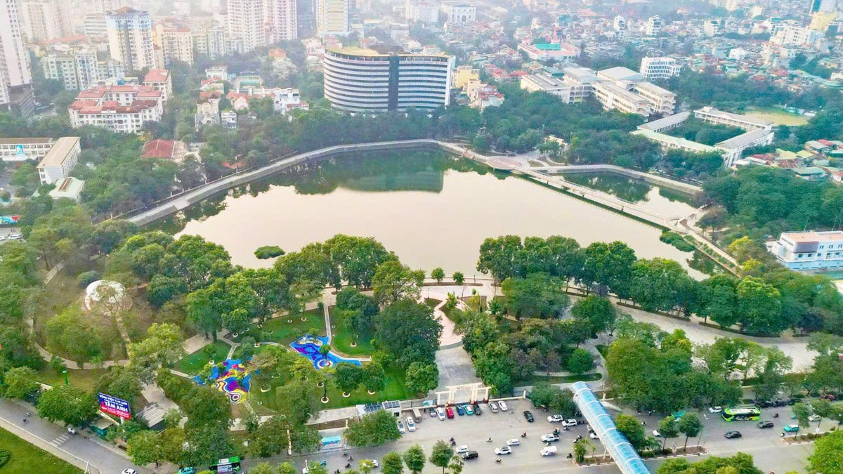 Không gian mở - 'Mạch xanh' nâng tầm chất lượng sống Thủ đô