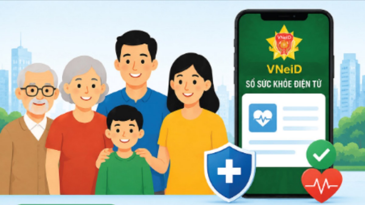 Hà Nội phấn đấu 100% người dân có sổ sức khỏe điện tử trên VNeID