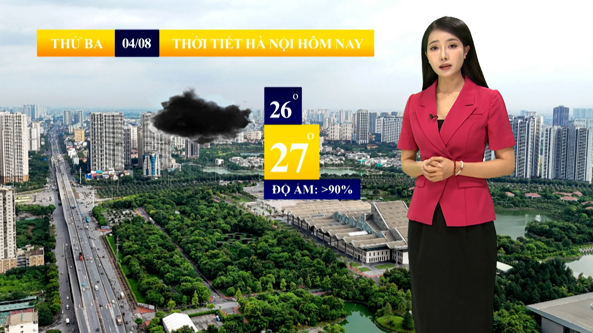 Dự báo thời tiết sáng | 04/08/2026