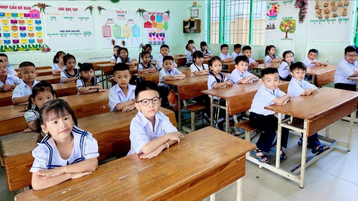 Các trường sẵn sàng bắt đầu năm học mới sau sáp nhập