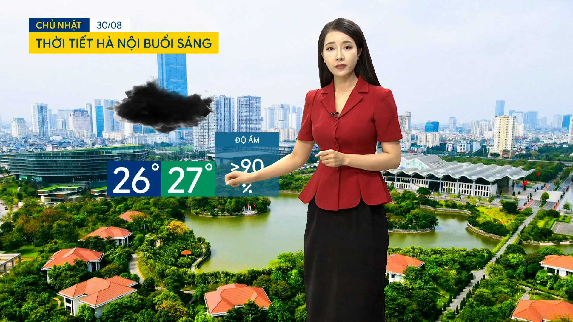 Dự báo thời tiết sáng | 30/08/2026