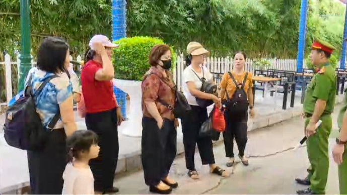 Đảm bảo an ninh trật tự tại các khu vui chơi dịp lễ 2/9