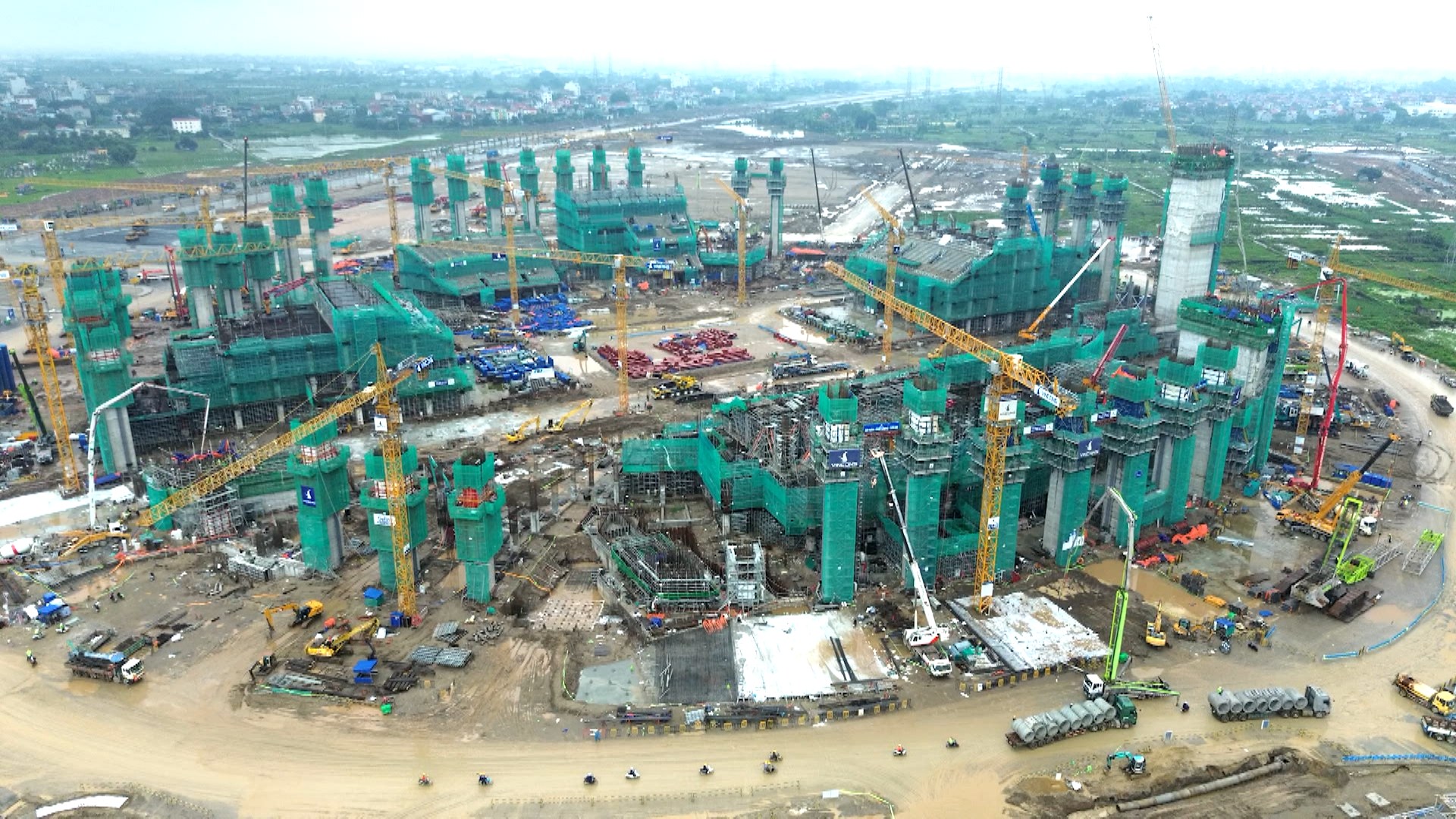 Đảm bảo an toàn lưới điện tại Khu đô thị thể thao quốc tế Hà Nội