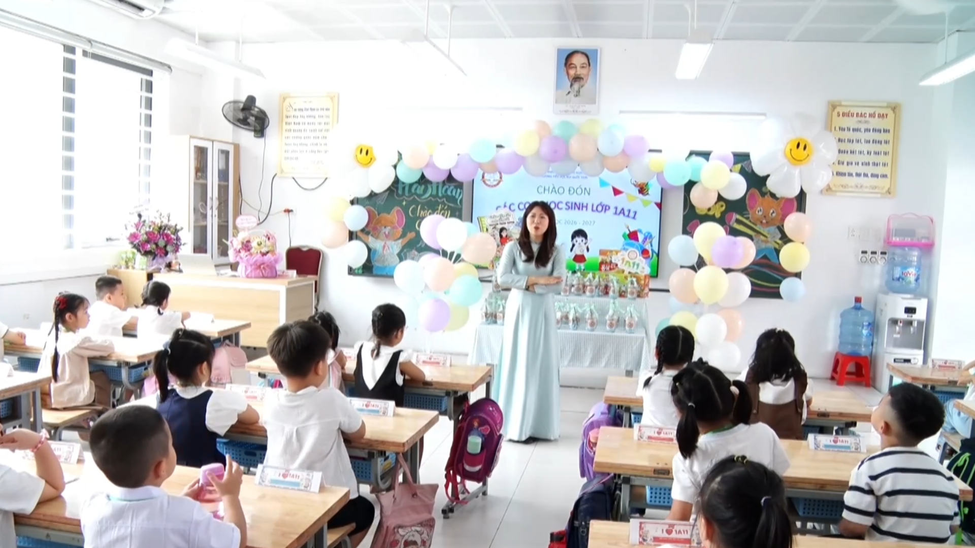 Dấu ấn đáng nhớ trong ngày đầu tiên đi học