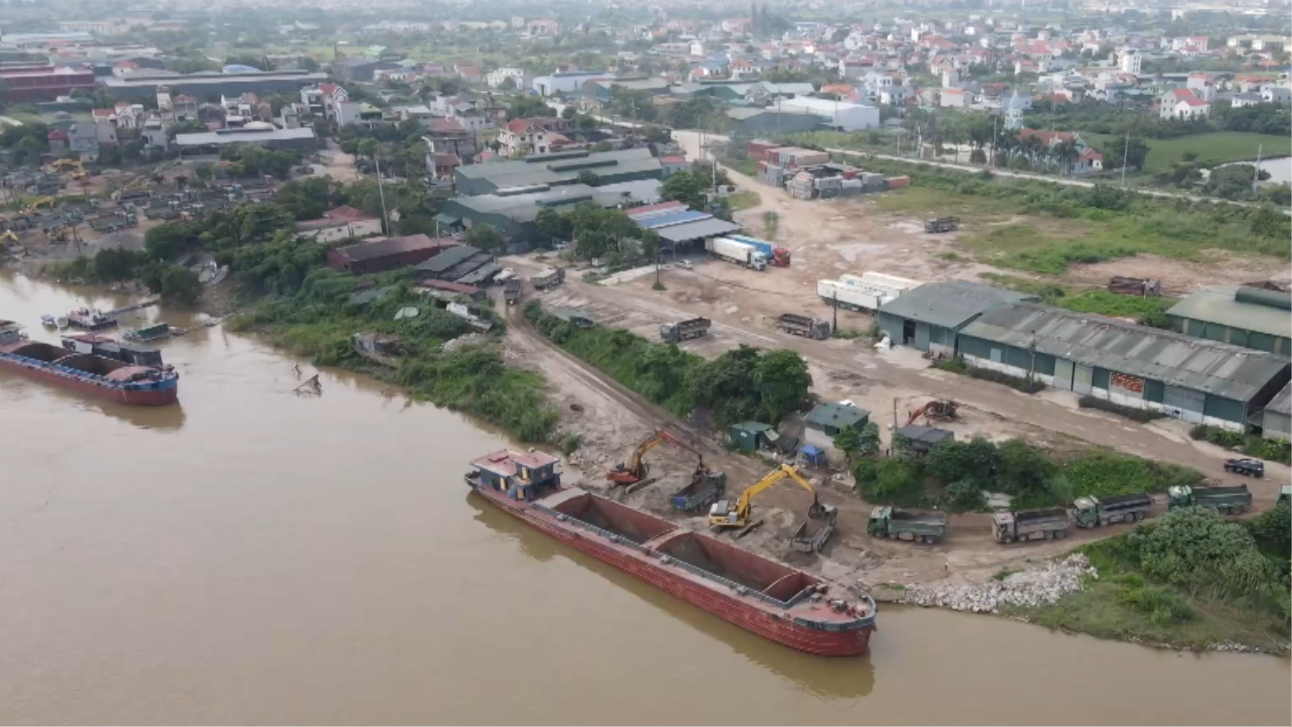 Số hoá bến bãi ven sông để thắt chặt quản lý