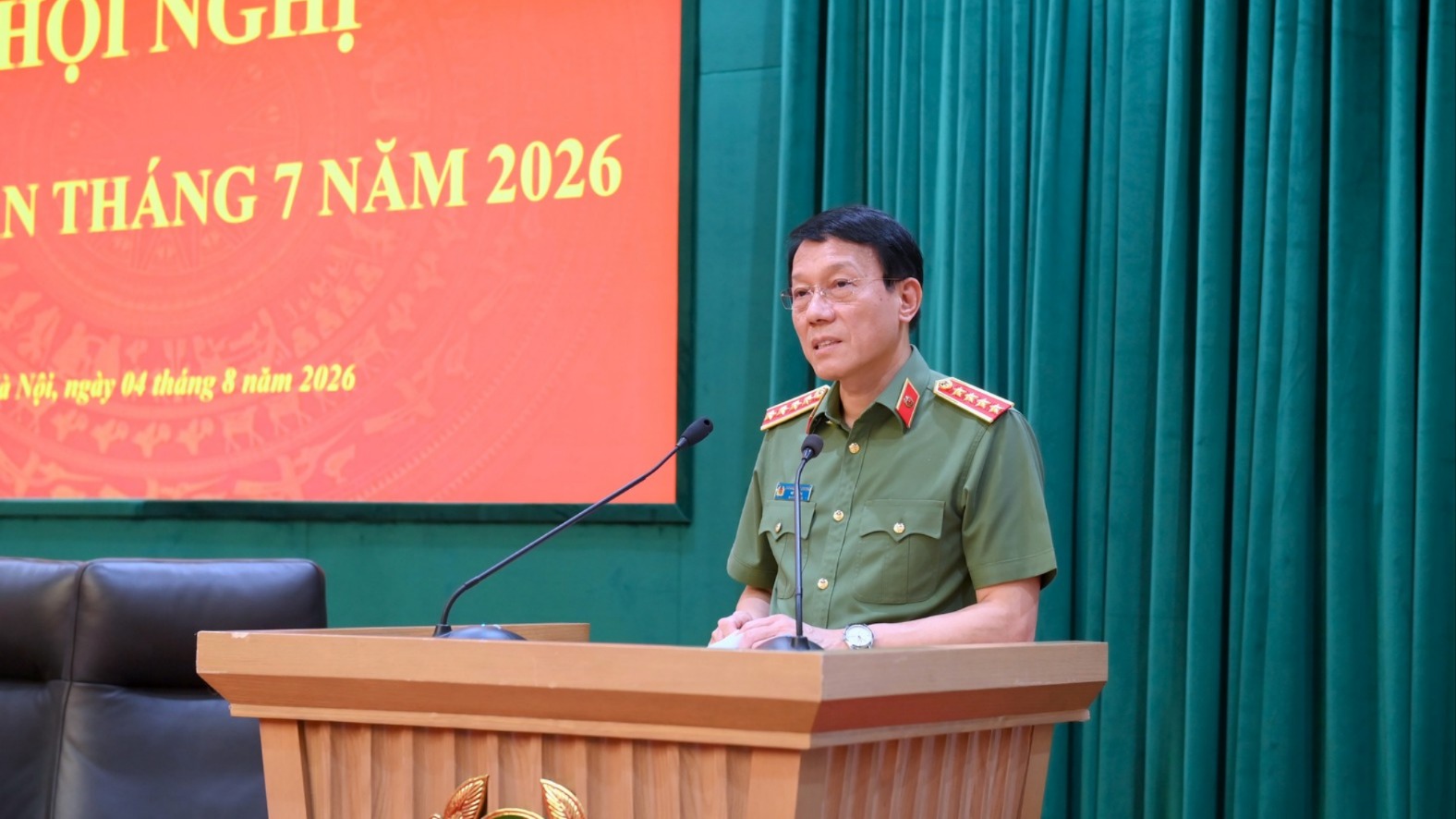 Lực lượng công an hoàn thành xuất sắc nhiệm vụ tháng 7