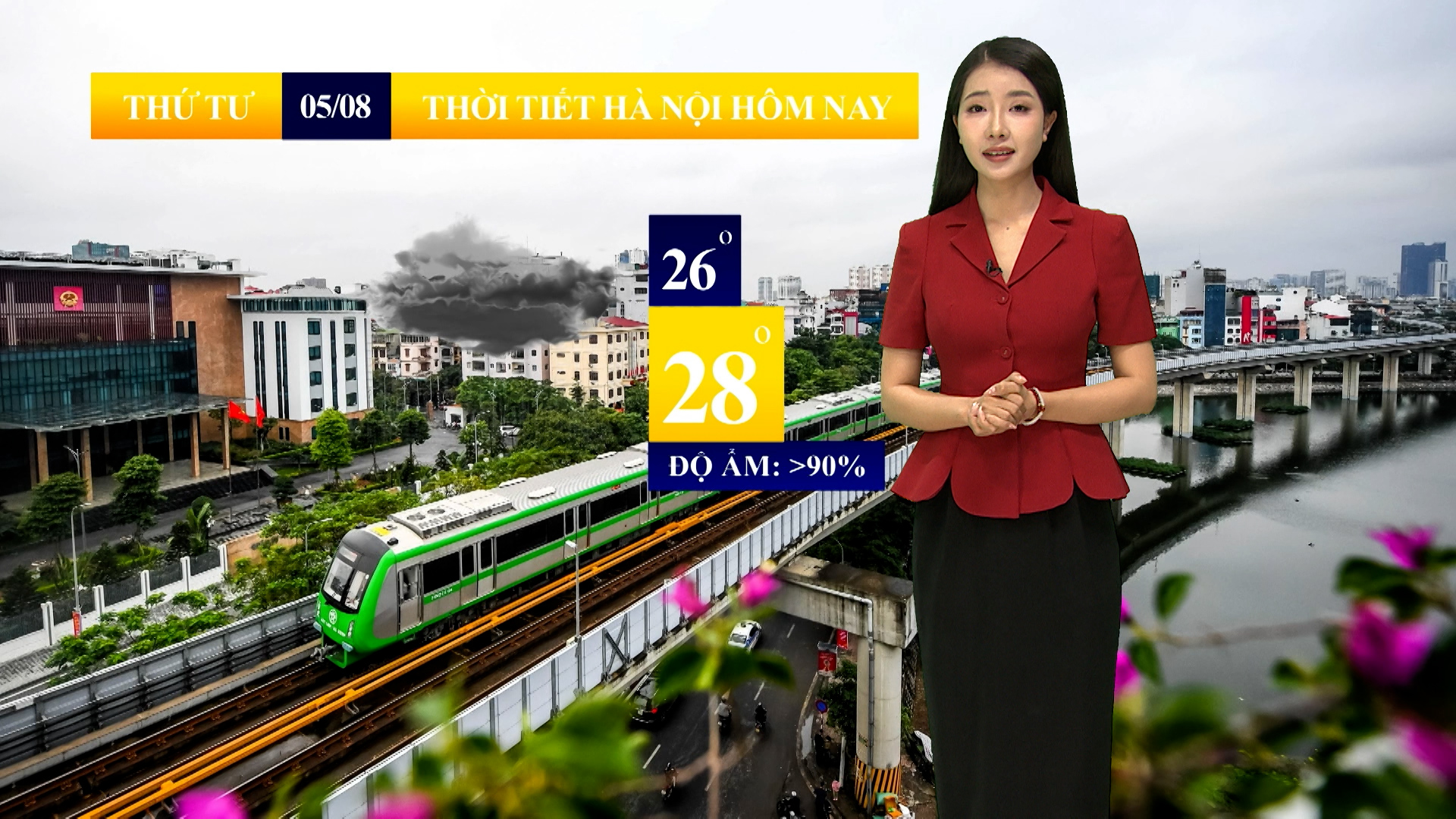 Dự báo thời tiết sáng | 05/08/2026