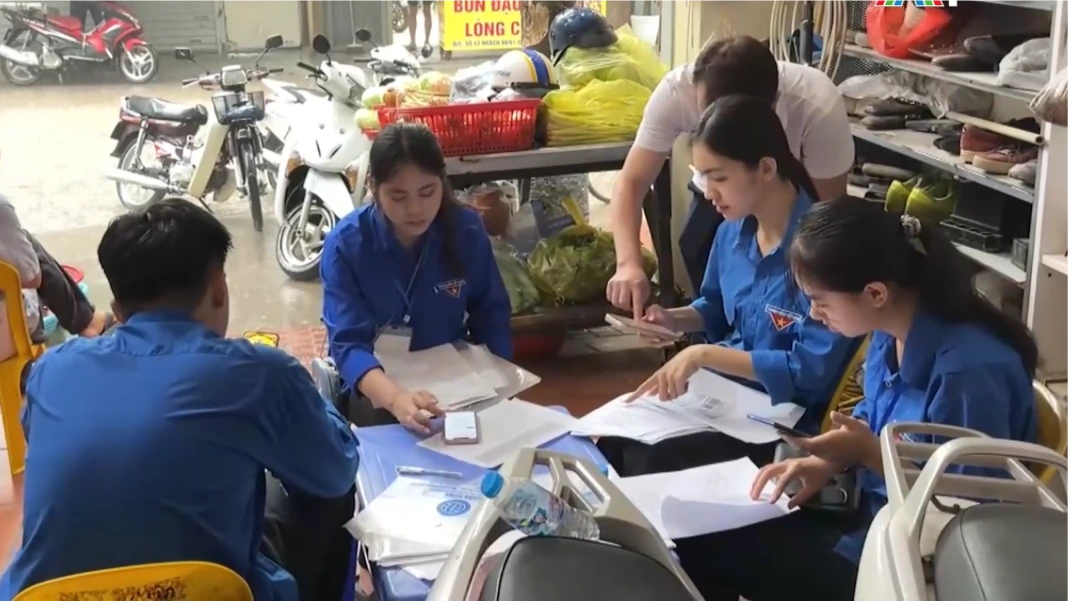 Phường Hoàng Mai đẩy nhanh làm sạch dữ liệu đất đai